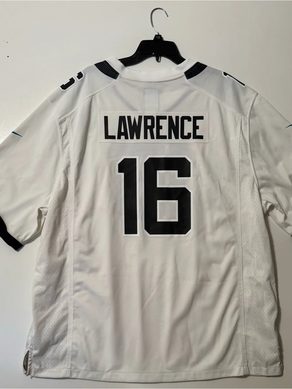 NFL Jacksonville Jaguars #16 White and Black Game Jersey